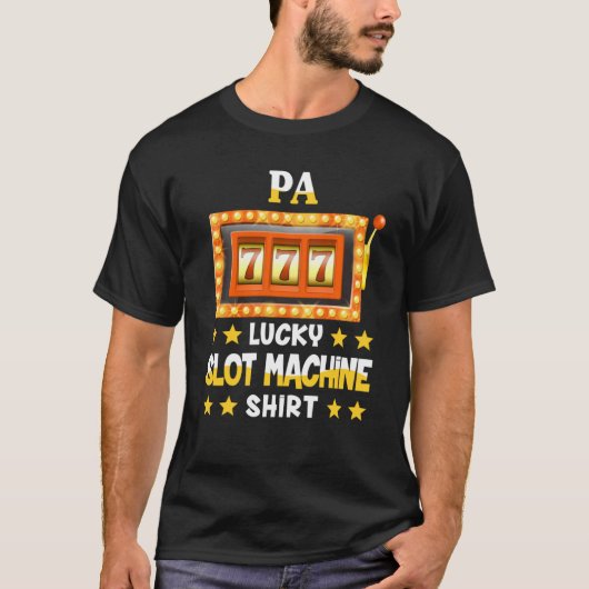 Sleuf-machine voor Pa-magneetsleufmachine T-shirt (Voorkant)