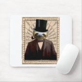 Sleuf Man Victoriaans Steampunk Anthropomorphic Muismat (Met muis)
