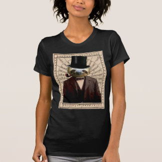 Sleuf Man Victoriaans Steampunk Anthropomorphic T-shirt