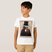 Sleuf Man Victoriaans Steampunk Anthropomorphic T-shirt (Voorkant volledig)
