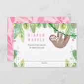 Sleuf met baby luierbehuizing Kaart (Voorkant / Achterkant)