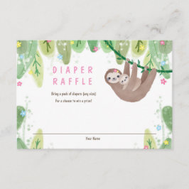 Sleuf met baby luierbehuizing Kaart