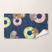 Sleuf met donuts handdoek (Handdoek)
