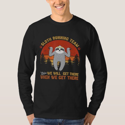 Sleuf met draaiend team voor sleuf t-shirt (Voorkant)