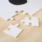 Sleuf met kerstwinter winterdieren legpuzzel (Zijkant)