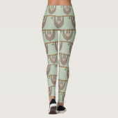 Sleuf met knoppen leggings (Achterkant)