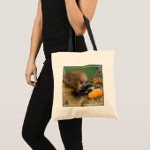 Sleuf met pompoen tote bag (Voorkant (product))