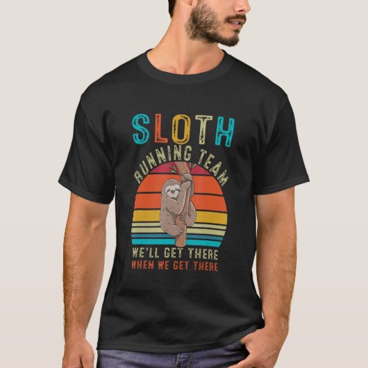 Sleuf met teamwerkout t-shirt (Voorkant)