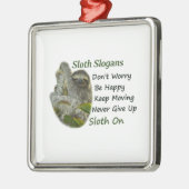 Sleuf Motivatie Gezegden met sleuf Metalen Ornament (Links)