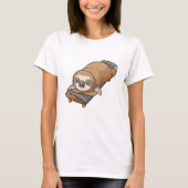 Sleuf om te slapen met skateboard t-shirt (Voorkant)