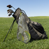 Sleuf omhoog een structuur golfhanddoek (Groen)