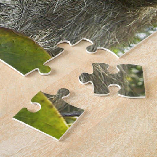 Sleuf omhoog een structuur legpuzzel (Zijkant)