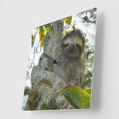 Sleuf omhoog een structuur vierkante klok (Hoek)