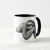 Sleuf op boom mok (Voorkant rechts)