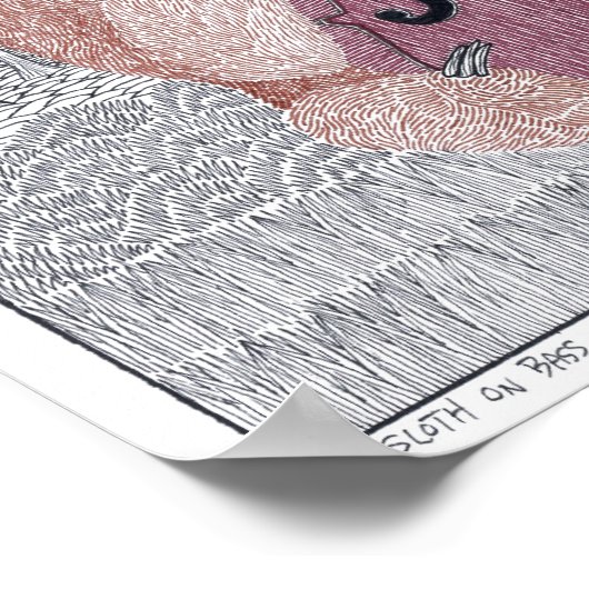 Sleuf op het Poster van de tas (Hoek)