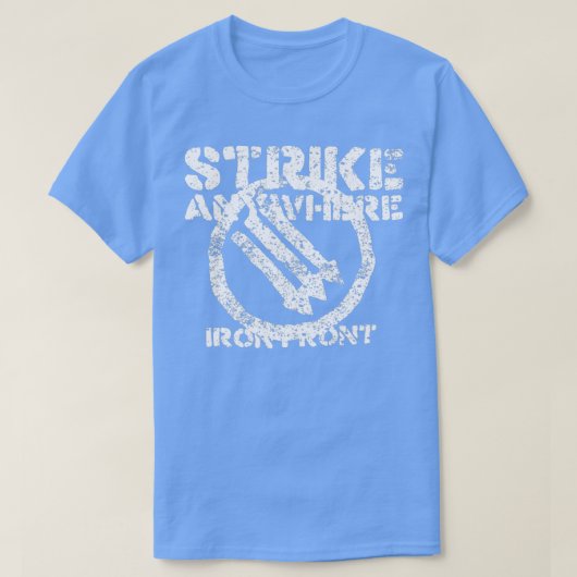 Sleuf overal 1 t-shirt (Design voorkant)