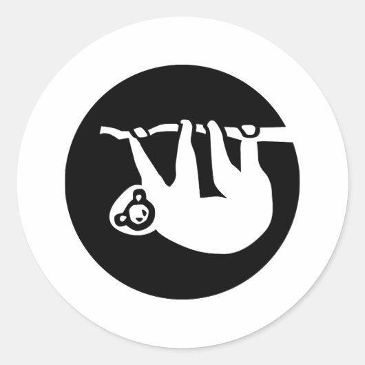 Sleuf Ronde Sticker (Voorkant)