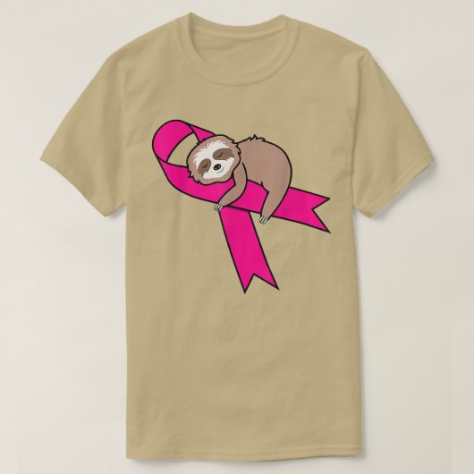Sleuf roze lintlintaander zorgt ervoor dat u zich  t-shirt (Design voorkant)