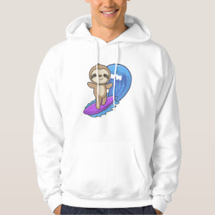 Sleuf Surf Waves Riding Sweet Slots Hoodie