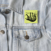 Sleuf Vierkante Button 5,1 Cm (In situ)