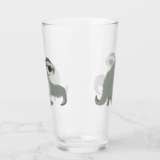 Sleuf voor Cartoon in snel tempo Glas (Links)
