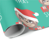 Sleuf voor feestdagen met feestelijke kerst cadeaupapier (Rol Hoek)