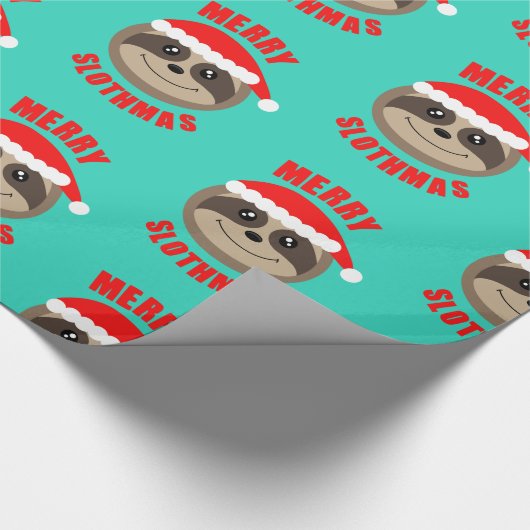 Sleuf voor kerstfeestjes met fijne kerst, fragment cadeaupapier (Hoek)