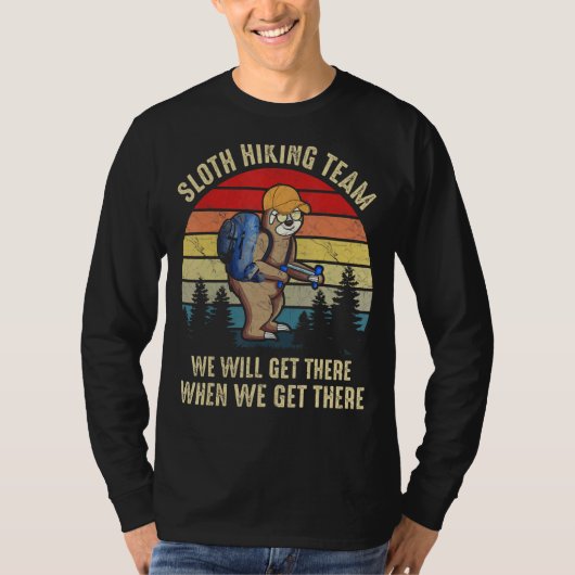 Sleuf-wandelteam dat we zullen bereiken als we de t-shirt (Voorkant)