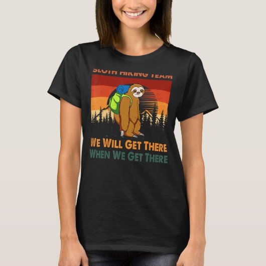 Sleuf-wandelteam dat we zullen bereiken als we de t-shirt (Voorkant)