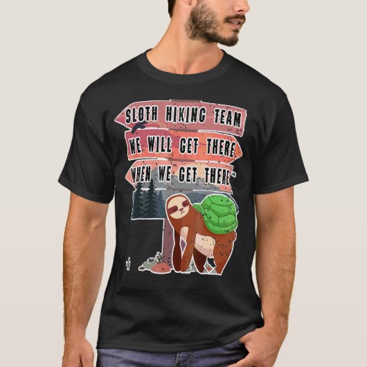 Sleuf-wandelteam dat we zullen bereiken als we de t-shirt (Voorkant)