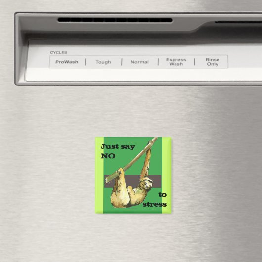 Sleuf - Zeg gewoon nee Magneet (Insitu (Vaatwasser))