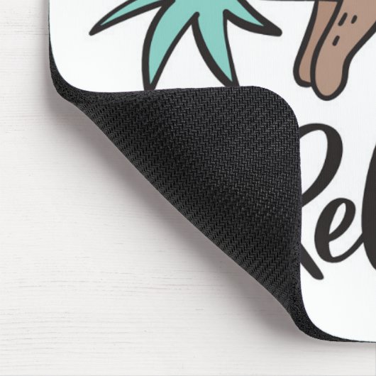 Sleuf zegt: Ontspan Muismat (Hoek)