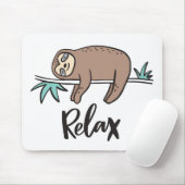 Sleuf zegt: Ontspan Muismat (Met muis)