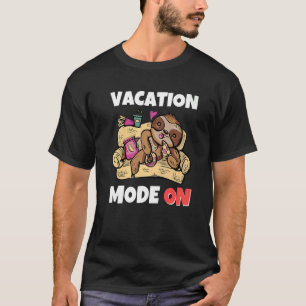 Sleufactiemodus ingeschakeld voor vactioners en ve t-shirt