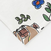 Sleufje Fleece Deken (Hoek)