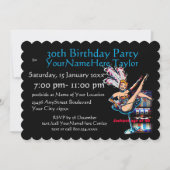 Sleufmachine 30e verjaardag kaart (Voorkant)