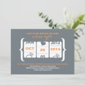 Sleufmachine Bachelorette Kaart (Staand voorkant)