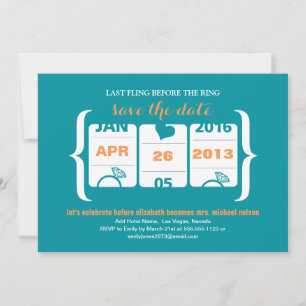 Sleufmachine Bachelorette Save The Date