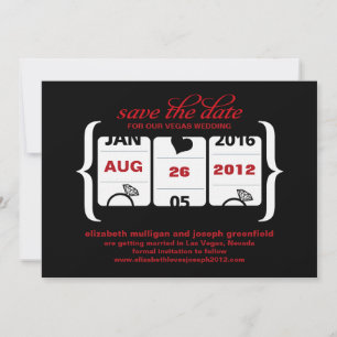 Sleufmachine Bewaar de Datum - Trouwen Save The Date