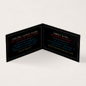 Sleufmachine, Casino Manager gedetailleerd Visitekaartje (Binnen)