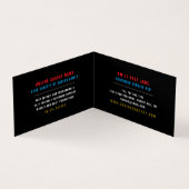 Sleufmachine, Casino Manager gedetailleerd Visitekaartje (Binnen)