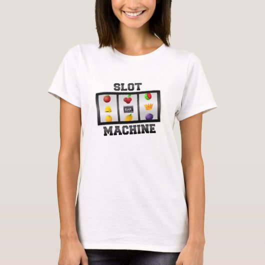 Sleufmachine casino T-Shirt (Voorkant)