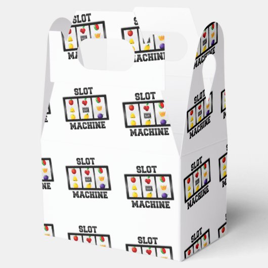 Sleufmachine kantelbaar pictogram bedankdoosjes (Geopend)