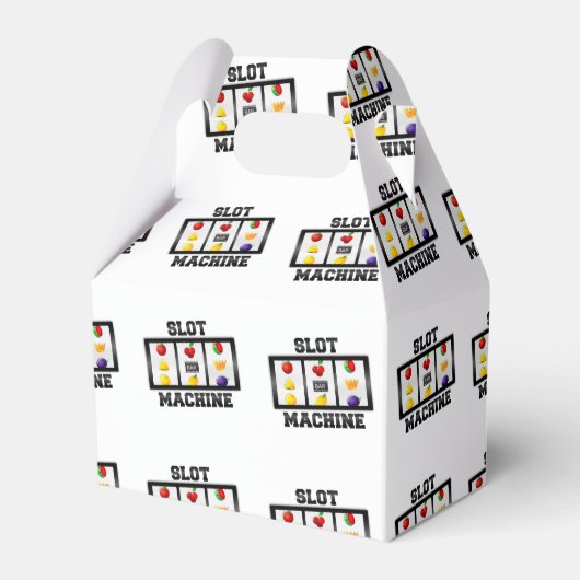 Sleufmachine kantelbaar pictogram bedankdoosjes (Voorkant Zijde)