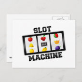 Sleufmachine kantelbaar pictogram briefkaart (Voorkant / Achterkant)