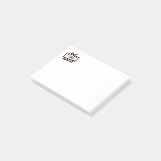 Sleufmachine kantelbaar pictogram post-it® notes (Schuin)