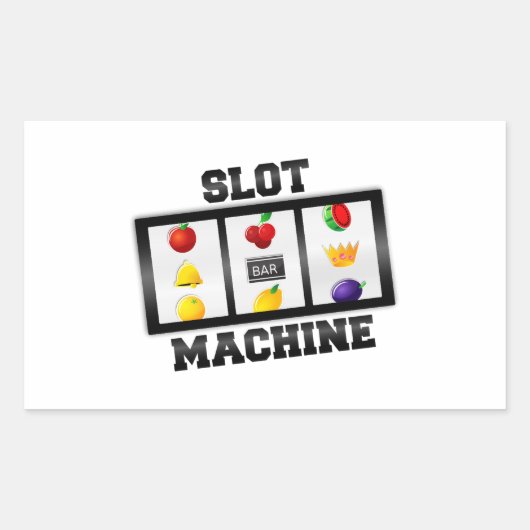 Sleufmachine kantelbaar pictogram rechthoekige sticker (Voorkant)