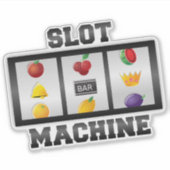 Sleufmachine Sticker (Voorkant)