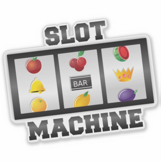 Sleufmachine Sticker (Voorkant)