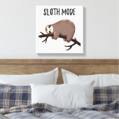 Sleufmodus Canvas Afdruk (Insitu (Slaapkamer))